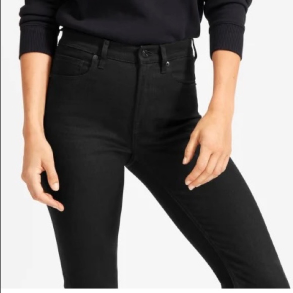 Everlane high waisted ankle jeans